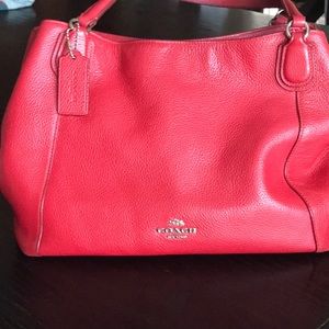 Coach red purse